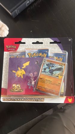 Pokemon 30th Anniversary Night Tech Sticker Collection