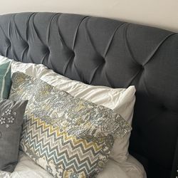 King Bed frame And Mattress 