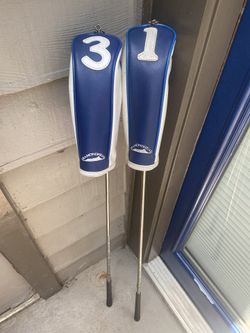 Diamond head golf clubs #1 and #3 left hand