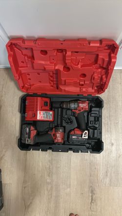 M18 FUEL 18V Lithium-Ion Brushless Cordless Hammer Drill and Impact Driver Combo Kit (2-Tool) with 2 Batteries