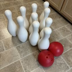 Kids Jumbo Bowling Game/Used Inside only