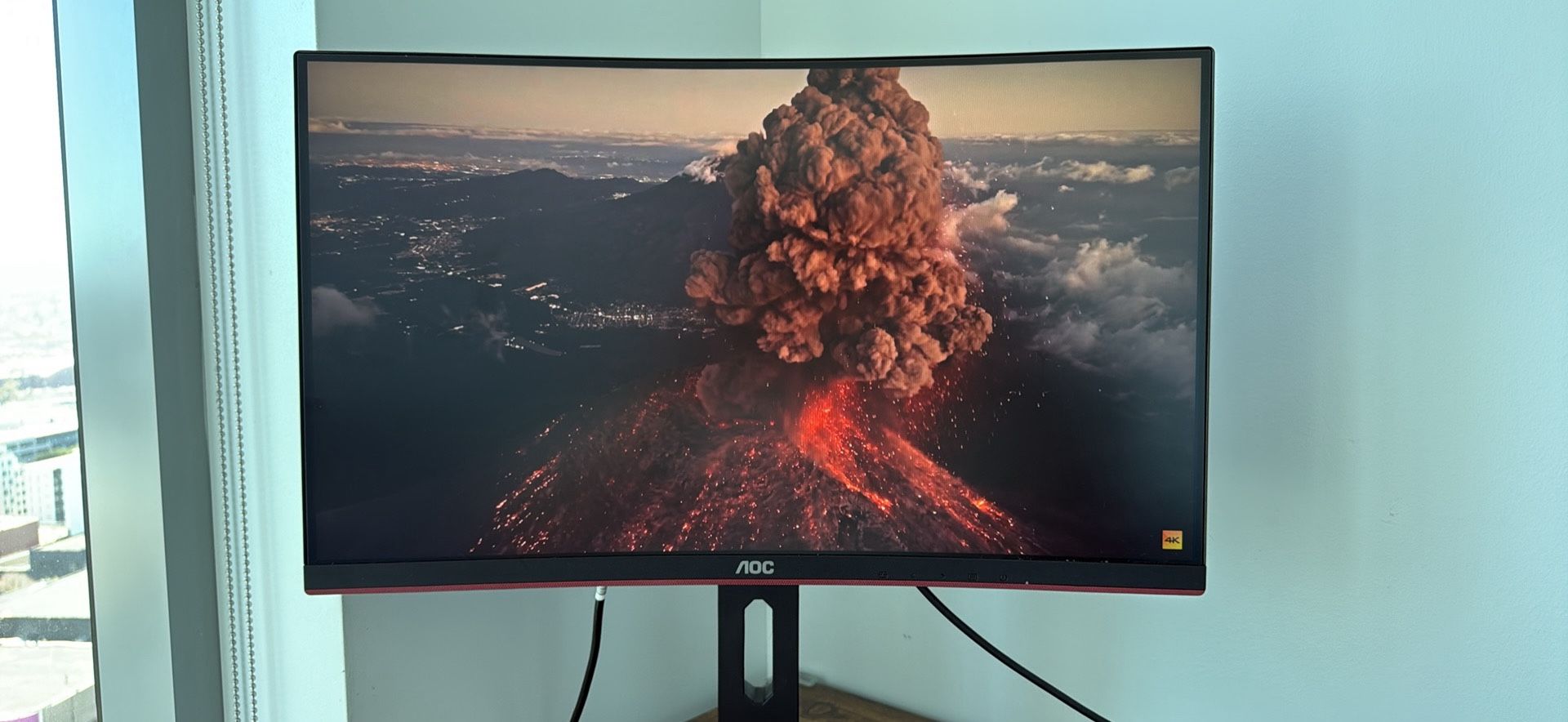 AOC 24 Inch Curved FHD 144Hz Gaming Monitor