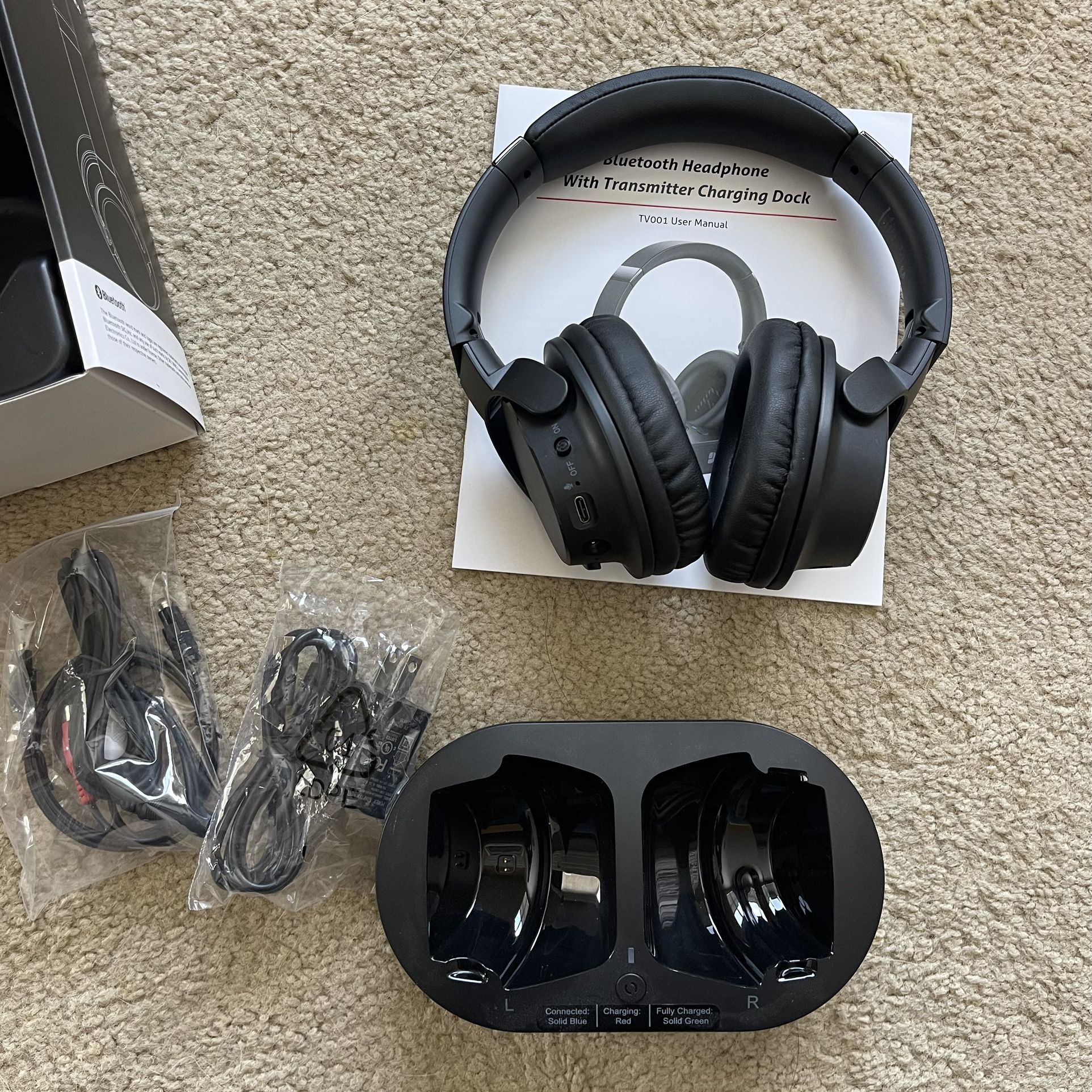 New Over The Ear Bluetooth Headphones / Headset