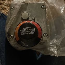 Water heater control valve