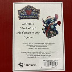 Disney Traditions Lilo & Stitch ‘BAD WRAP’ Stitch By Jim Shore (contact info removed) NWOB