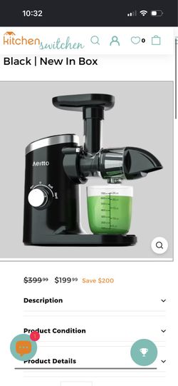 Cold Press Juicer - will take best offer, make me a deal