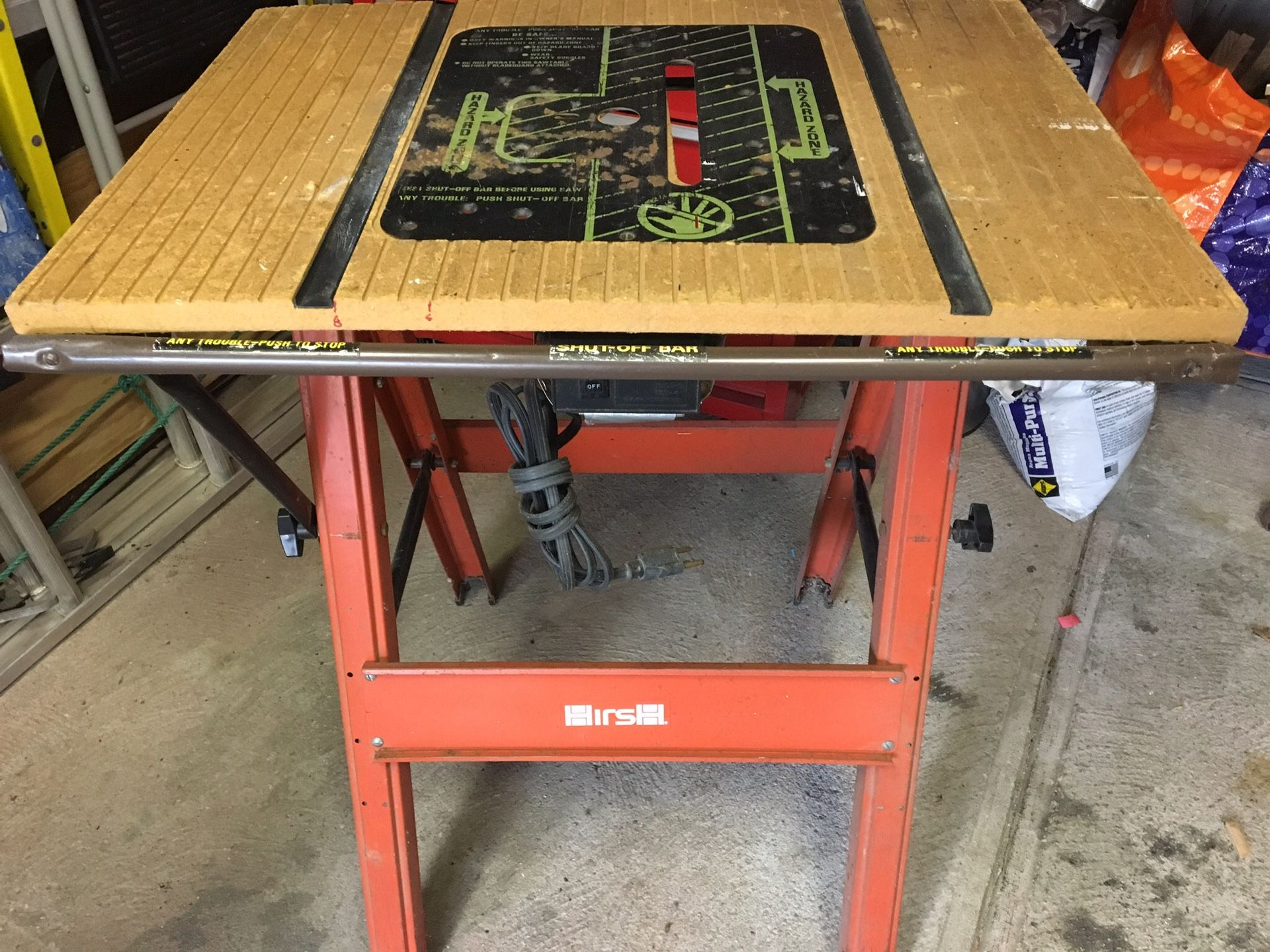 Hirsh Foldable Saw Table for Sale in GARDEN CITY P, NY OfferUp
