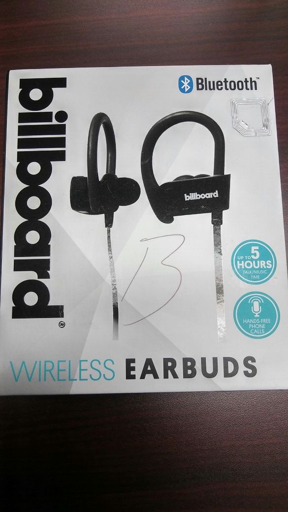 billboard wireless earbuds