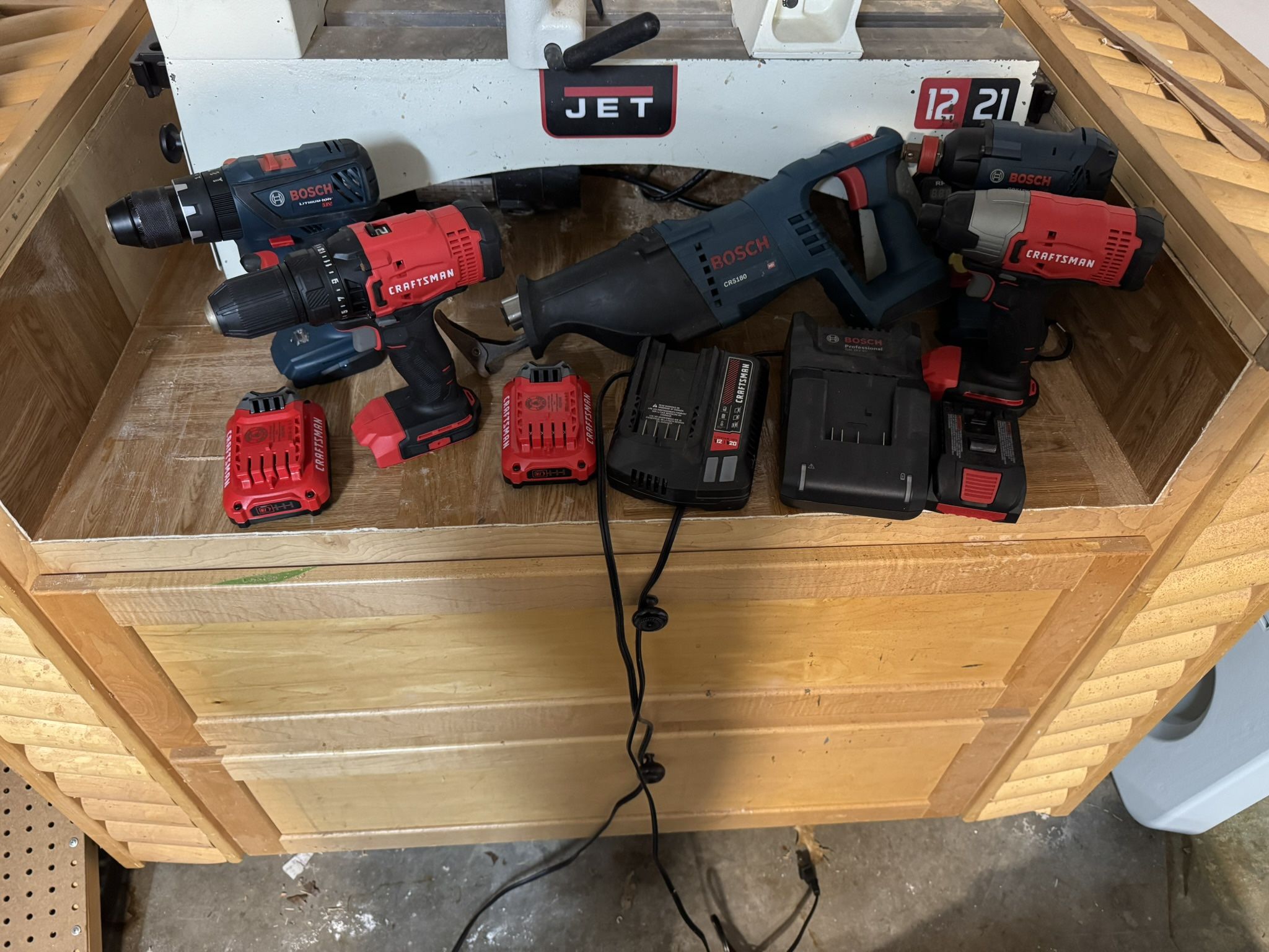 Craftsman And Bosch Tools