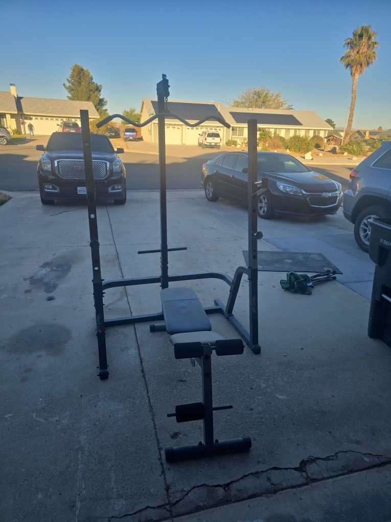 Weight Bench/squat Rack