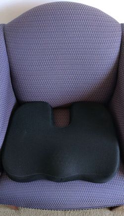 Donut Pillow Tailbone Relief Chair Cushion Black
