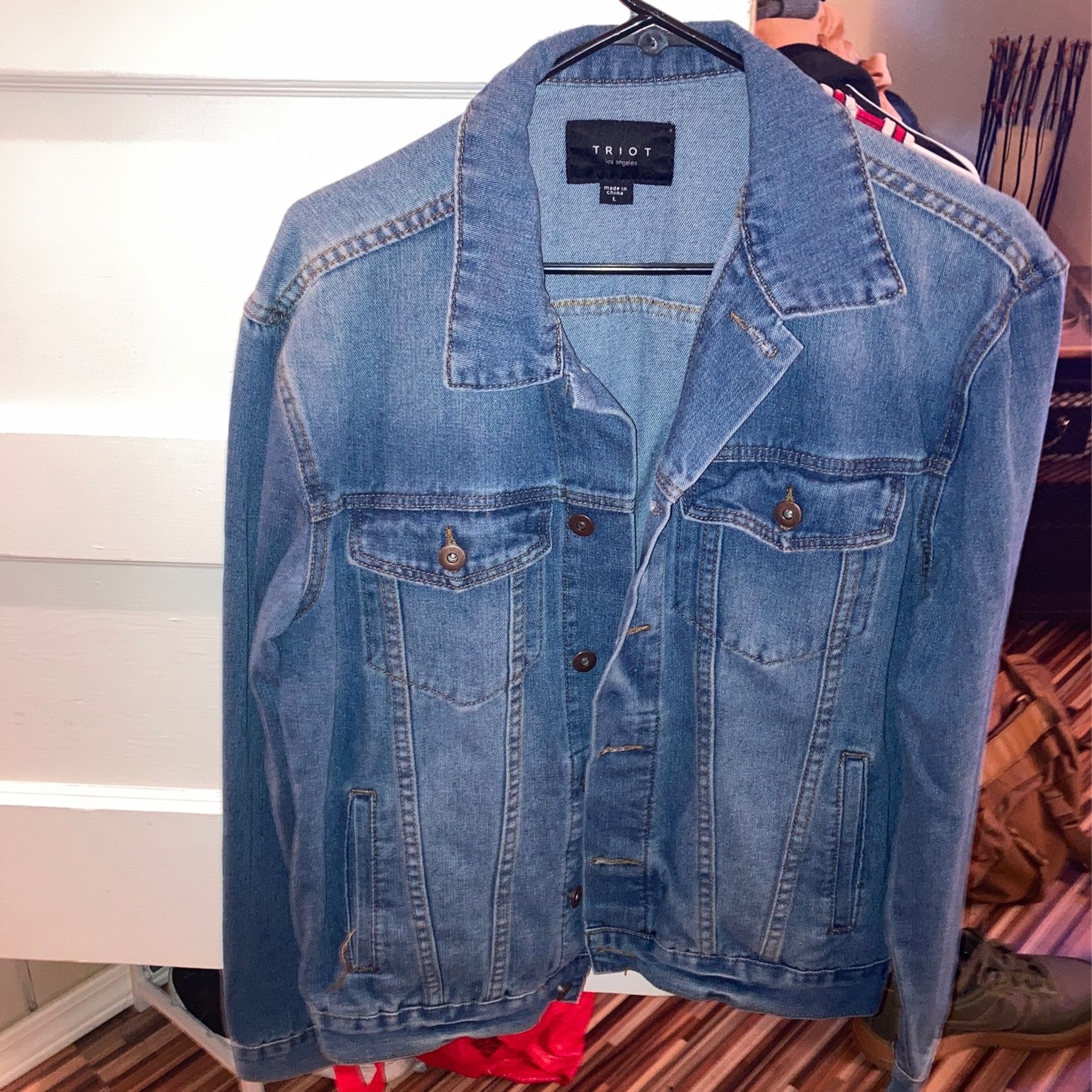 Triot Los Angeles Jean Button Up Jacket