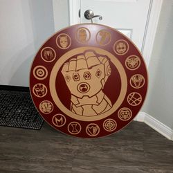 Custom wooden marvel avengers wall art
