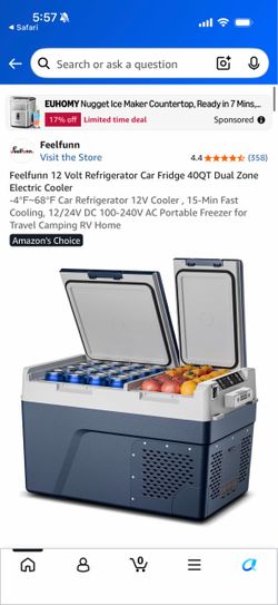 40qt car refrigerator