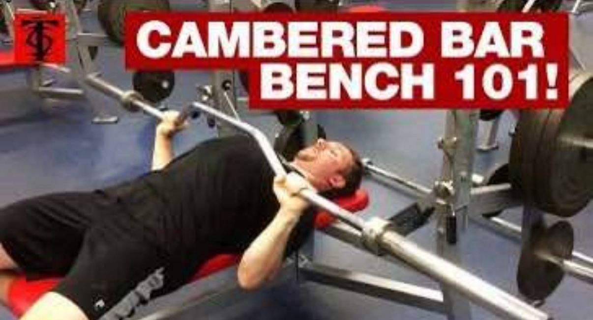 Powerlifting Cambered Bar Bench Press Cambered Bench Press