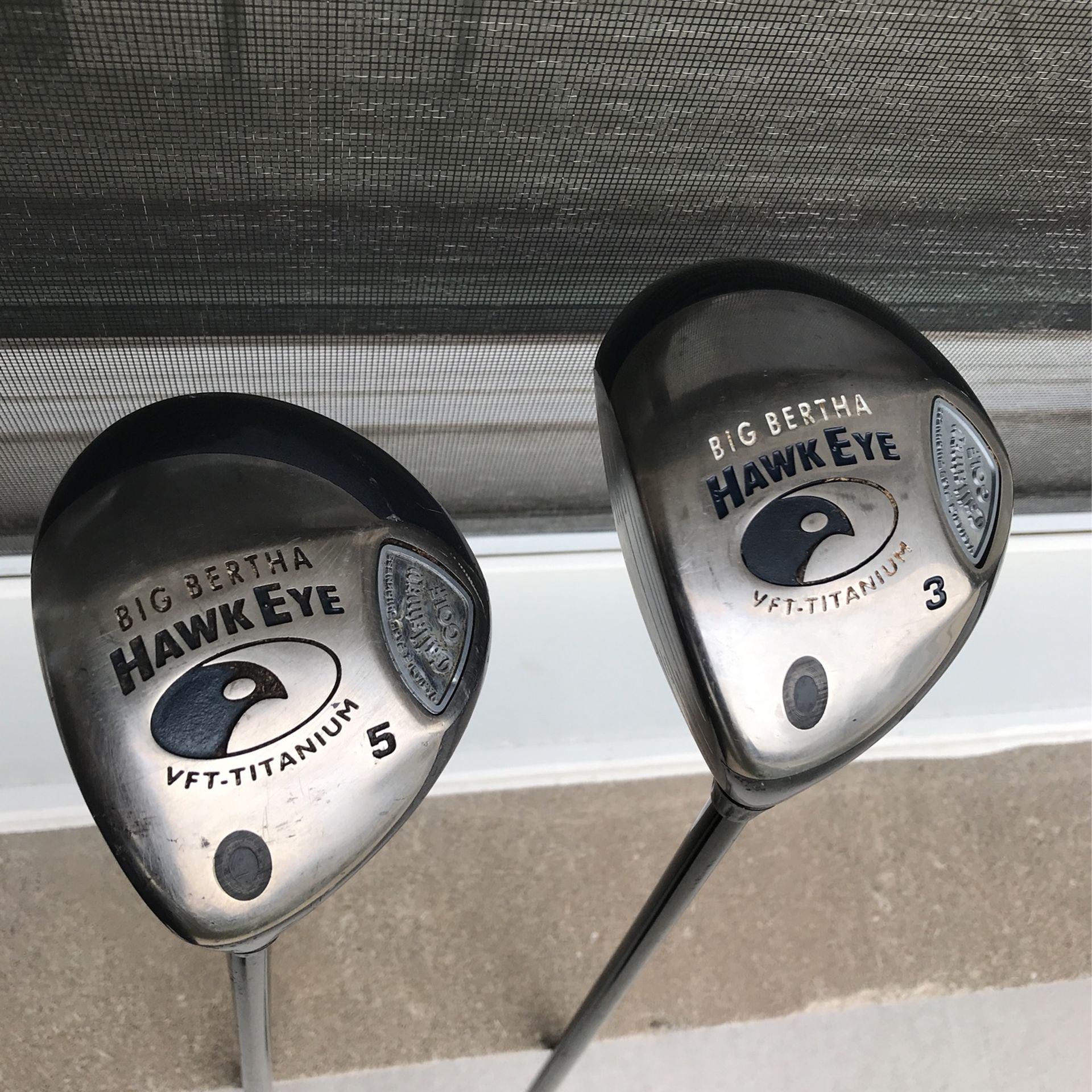 Callaway Golf Lefthanded Hawkeye VFT Pro Series Fairway Woods