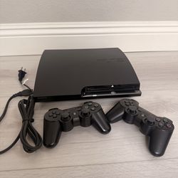 PS3 with 2 controllers