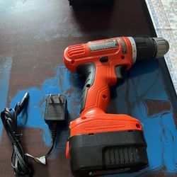 Black And Decker 9.6 Volt Drill