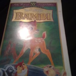 Bambi Vhs 