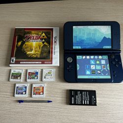 New 3DS XL +6 Games, Jailbroken And Modded With USB C Charging Port