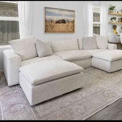 Living Spaces Utopia Sectional Couch