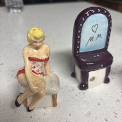 Vintage Pin-Up / Marilyn Monroe Salt & Pepper Shaker Set – Retro Kitchen Collectibles