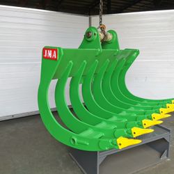 Excavator Caterpillar CAT 312 Rake Riddle Bucket 60” inches Width.