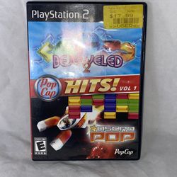 PopCap Hits Vol. 1 (Sony PlayStation 2, 2007).  The game comes with the instructions as well. Disc is in great shape without scratches. 