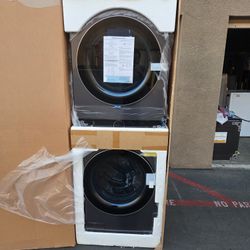 LG Stackable Washer And Electric Dryer Ventless 