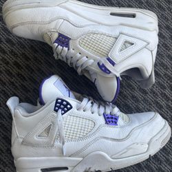 Jordan 4 Purple Metallic 