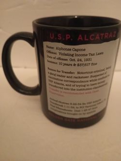 Al Capone Scarface Alcatraz Collectible Mug for Sale in Edinburg, TX -  OfferUp
