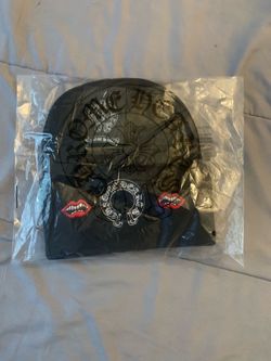 Chrome Hearts Black Beanie Hat