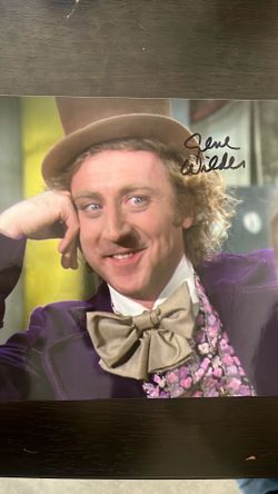 Willy Wonka Autographed Golden Ticket