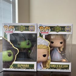 Funko Pop Wicked Glinda and Elphaba 