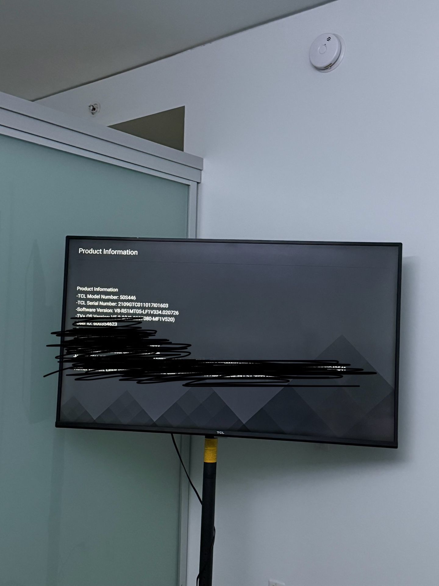 tcl tv with stand