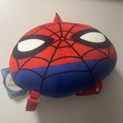New Spider-Man Fluffy Backpack 