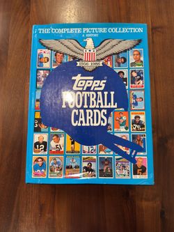 Vintage Topps Football Cards Book Picture Collection History 1(contact info removed)