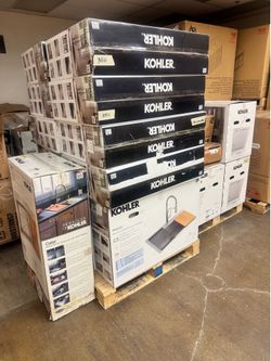 Kohler kitchen sinks set