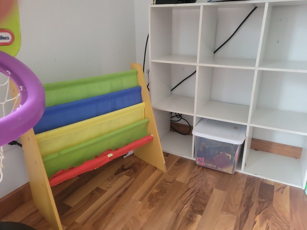book shelf or toy shelf