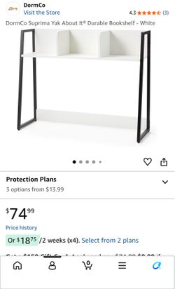 Desk storage topper
