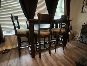 Dining Room High Top Bar Table