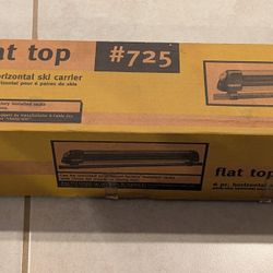 Thule Flat Top Ski and Snowboard Carrier with Mounting Hardware and Locks