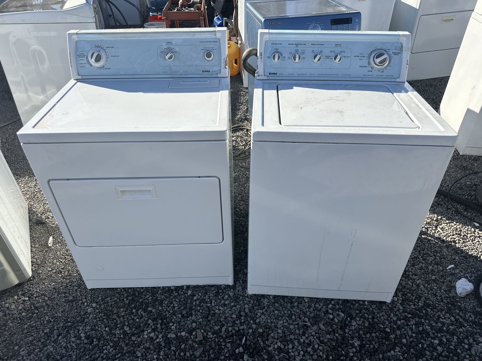 Kenmore Dryer / Secadora Washer / Lavadora