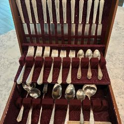 Silver plated silverware