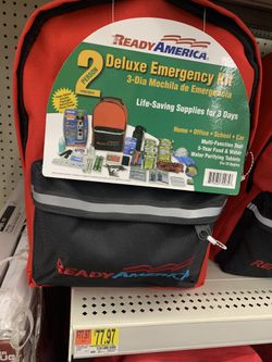 Earthquake Emergency kit READY AMERICANA