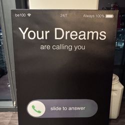 Your Dreams Are Calling Canvas