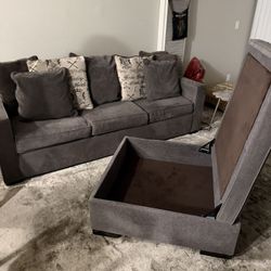 Sofa And Ottoman 
