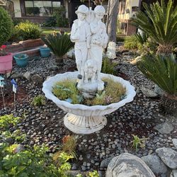First Love" style garden fountain