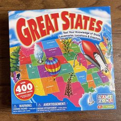 NEW Great States Board Game
