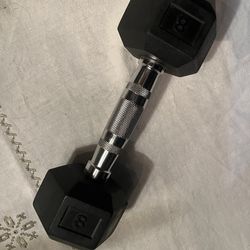 8# hex dumbbell